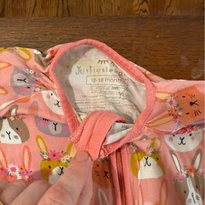 Little Sleepies Pink Bunny Kids Pajamas
